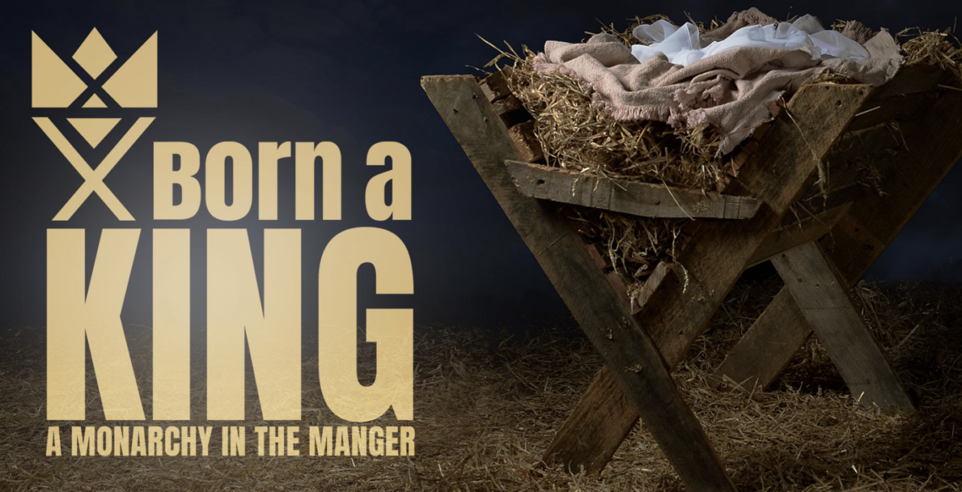 Born a King: Monarchy in the Manger series art