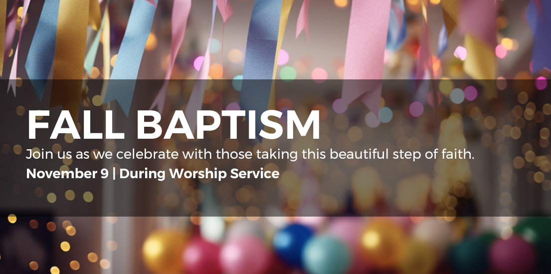 Fall Baptism